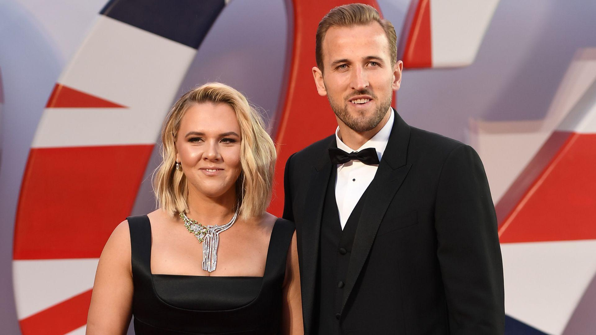 Harry Kane and Katie Goodland